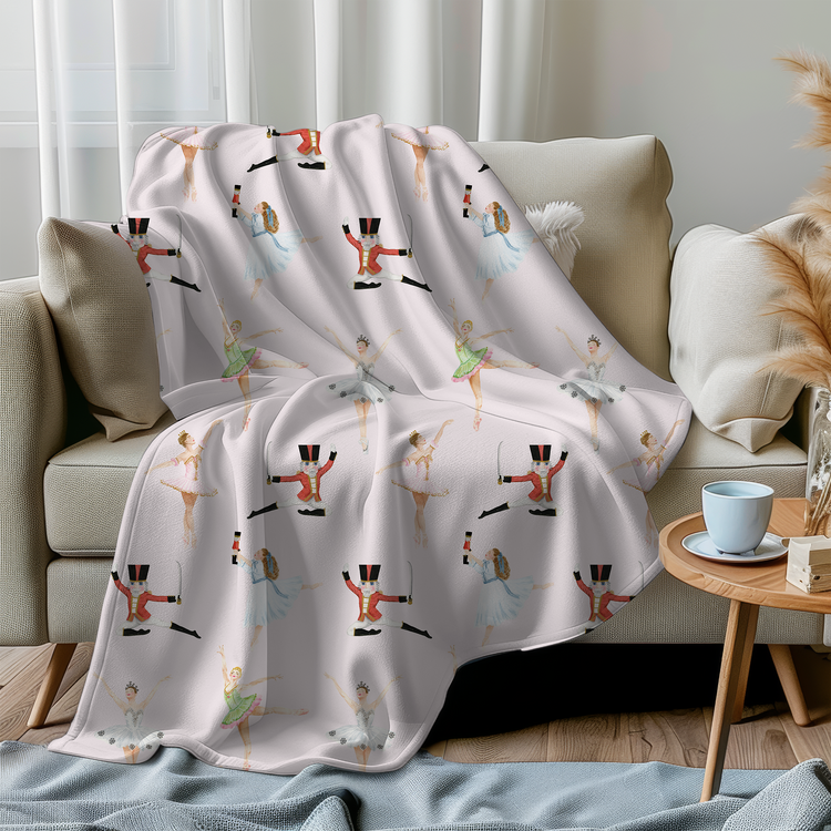 Nutcracker Minky Blanket