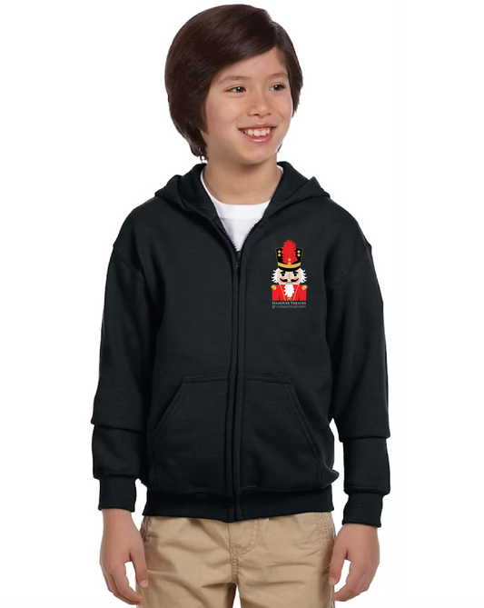 Nutcracker Youth Full Zip Hoodie Gildan