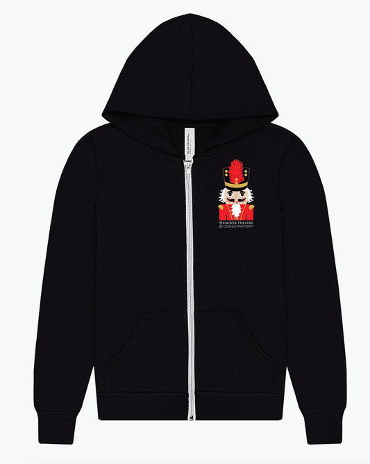 Nutcracker Youth Full Zip Hoodie Bella+Canvas